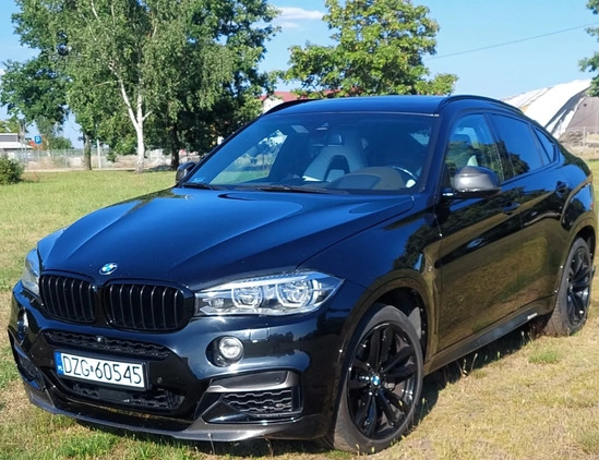 BMW X6 cena 155000 przebieg: 89000, rok produkcji 2016 z Pieńsk małe 29